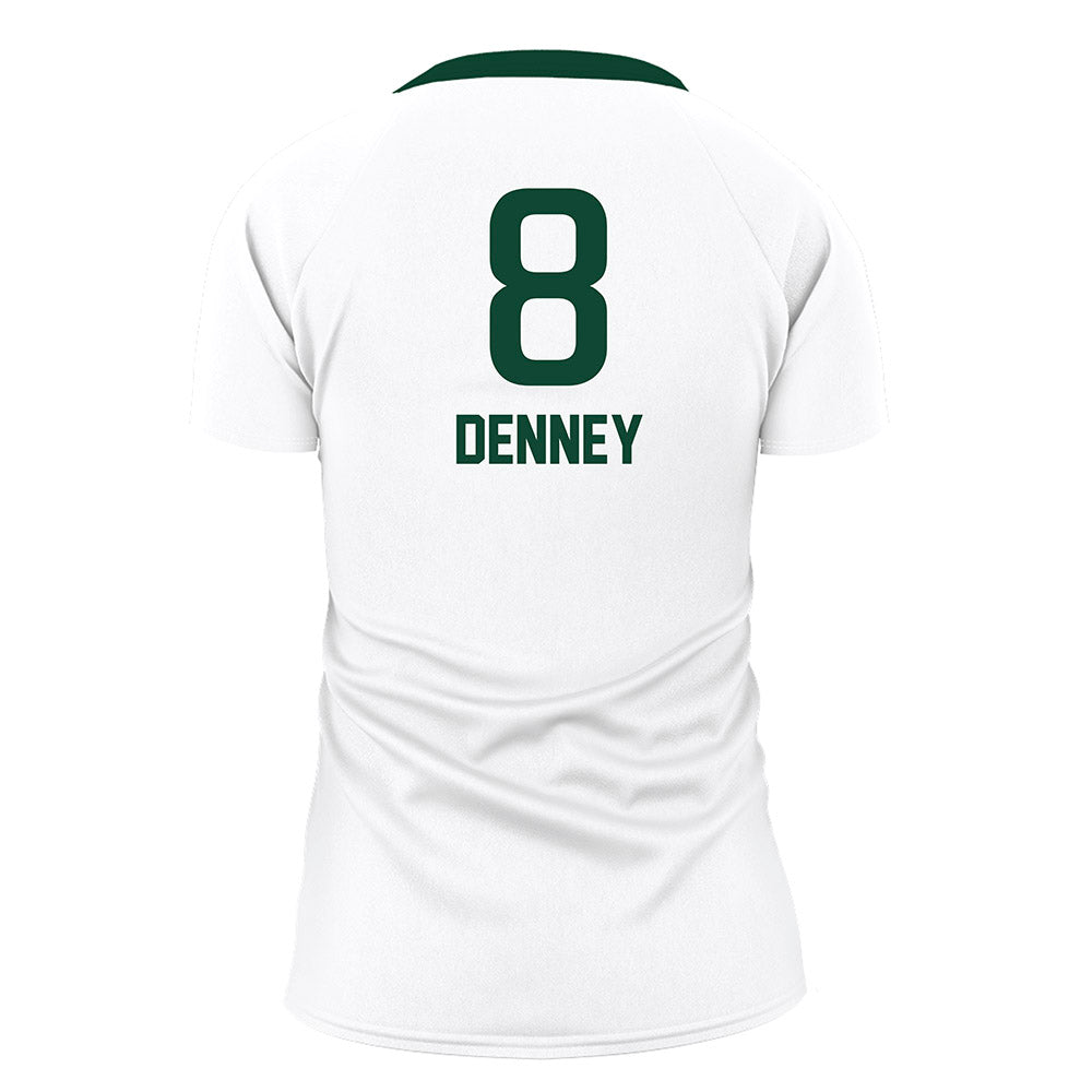 Baylor - NCAA Women's Volleyball : Bri Denney - White Volleyball Jersey-1