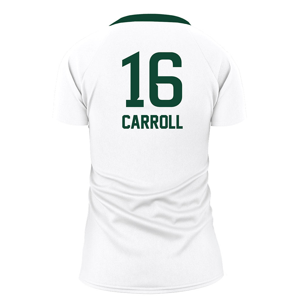 Baylor - NCAA Women's Volleyball : Grace Carroll - White Volleyball Jersey-1