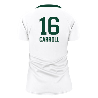 Baylor - NCAA Women's Volleyball : Grace Carroll - White Volleyball Jersey-1