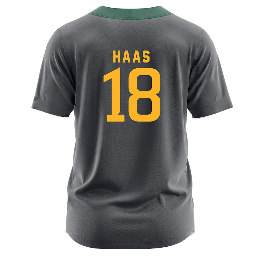Baylor - NCAA Softball : Harper Haas - Dark Grey Jersey-1