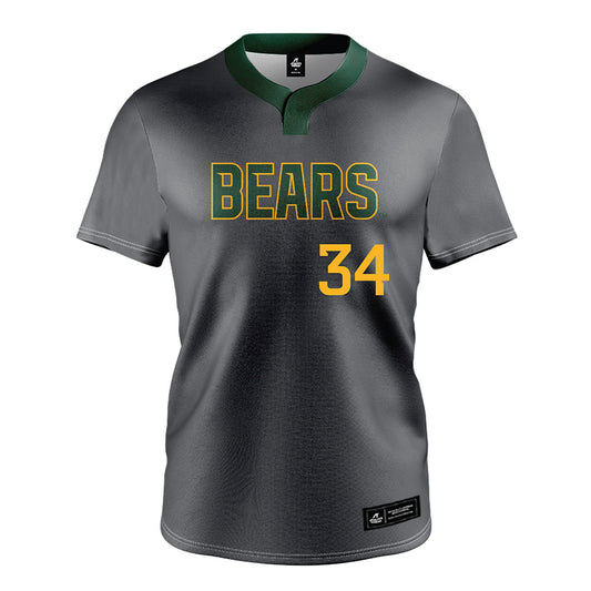 Baylor - NCAA Softball : Jensen Vienne - Dark Grey Jersey-0