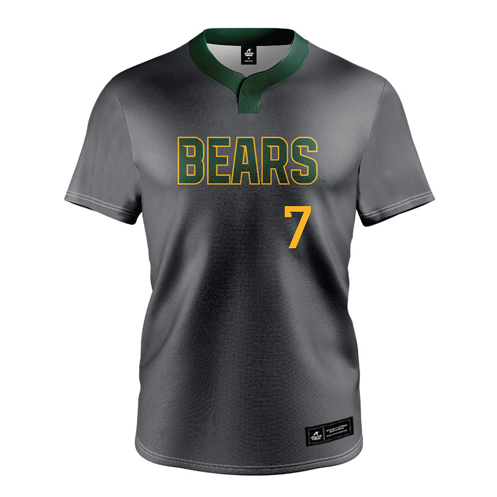 Baylor - NCAA Softball : Kaci West - Dark Grey Jersey-0