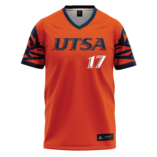 UTSA - NCAA Softball : Makayla Madrid - Orange Baseball Jersey