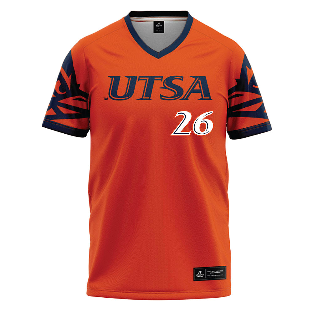 UTSA - NCAA Softball : Madison Hornback - Orange Baseball Jersey