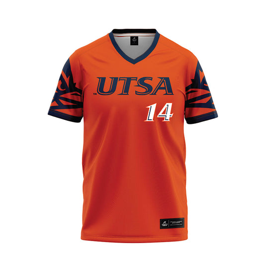 UTSA - NCAA Softball : Taryn Madlock - Orange Jersey-0