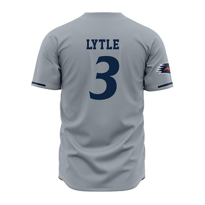 UTSA - NCAA Baseball : Mason Lytle - Baseball Jersey Grey