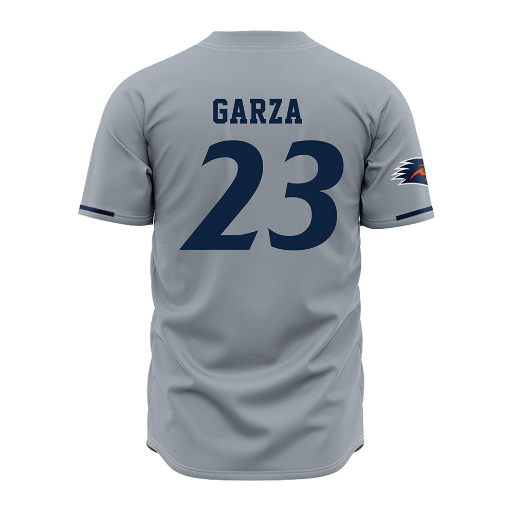 UTSA - NCAA Baseball : Daniel Garza - Baseball Jersey Grey