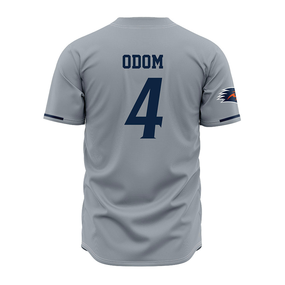 UTSA - NCAA Baseball : Tye Odom - Baseball Jersey Grey