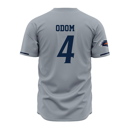 UTSA - NCAA Baseball : Tye Odom - Grey Jersey-1