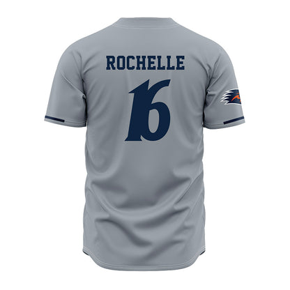 UTSA - NCAA Baseball : Todd Rochelle - Grey Jersey-1