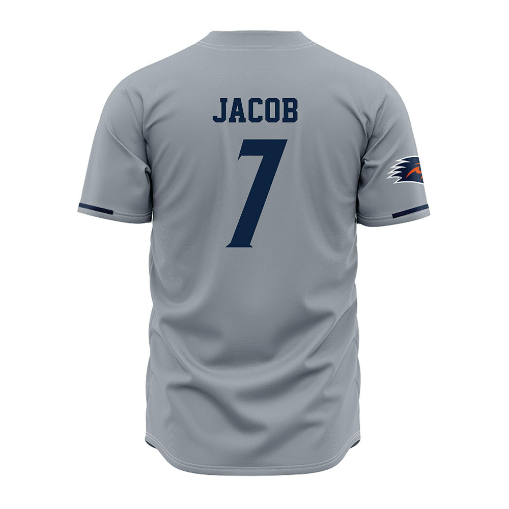 UTSA - NCAA Baseball : Mason Jacob - Grey Jersey-1