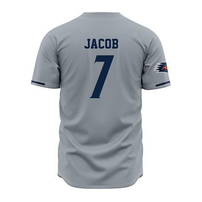 UTSA - NCAA Baseball : Mason Jacob - Grey Jersey-1