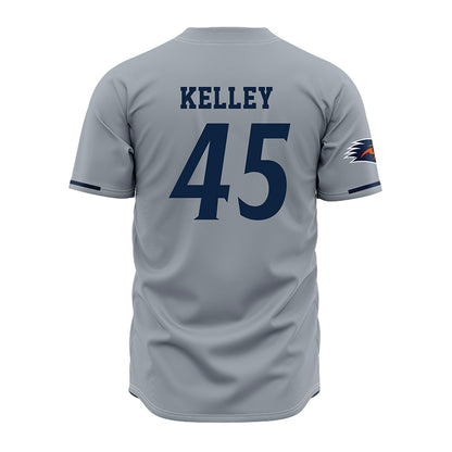 UTSA - NCAA Baseball : Connor Kelley - Baseball Jersey Grey