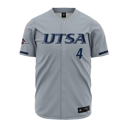 UTSA - NCAA Baseball : Tye Odom - Grey Jersey-0