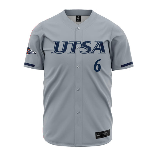 UTSA - NCAA Baseball : John Maldonado Jr. - Grey Jersey-0