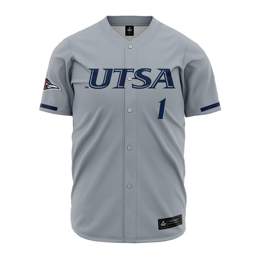 UTSA - NCAA Baseball : Peyton Adams - Grey Jersey