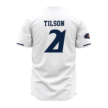 UTSA - NCAA Baseball : Ty Tilson - Baseball Jersey White