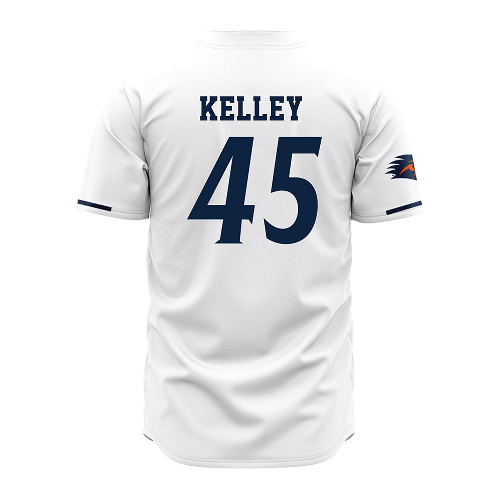 UTSA - NCAA Baseball : Connor Kelley - Baseball Jersey White