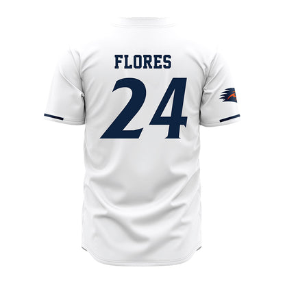 UTSA - NCAA Baseball : Ryan Flores - White Jersey-1