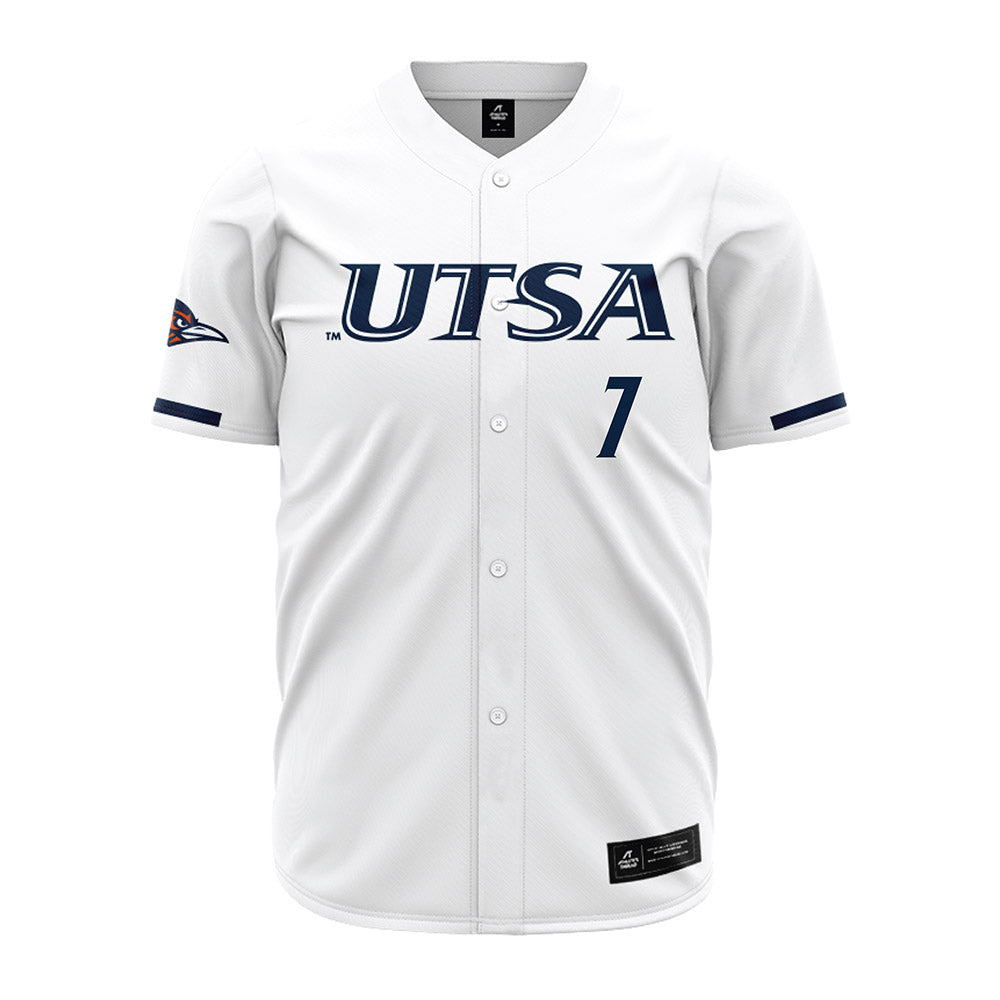 UTSA - NCAA Baseball : Mason Jacob - White Jersey-0