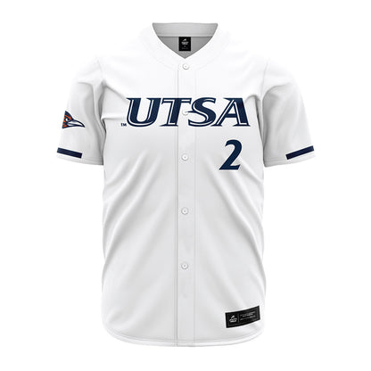 UTSA - NCAA Baseball : Isaiah Walker - Baseball Jersey White