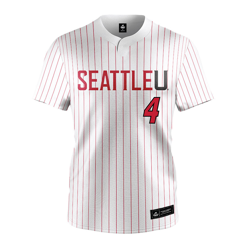 Seattle - NCAA Softball : Aurora Zepeda - White Jersey-0