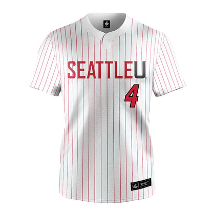Seattle - NCAA Softball : Aurora Zepeda - White Jersey-0