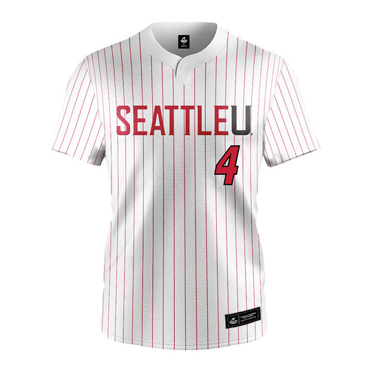 Seattle - NCAA Softball : Aurora Zepeda - White Jersey-0