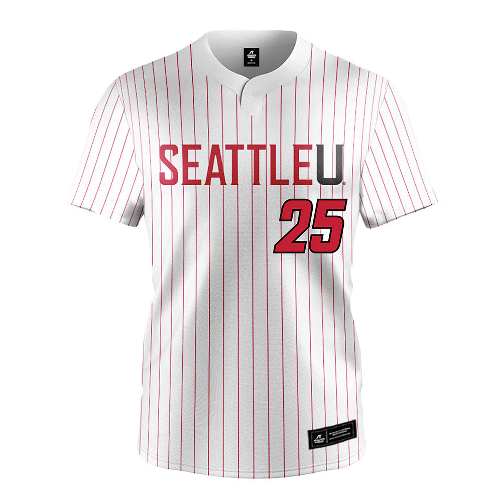 Seattle - NCAA Softball : Camryn Johnson - White Jersey-0