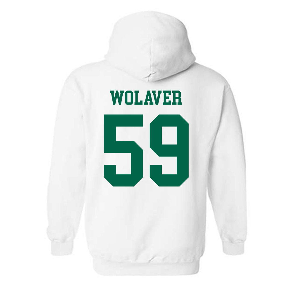 USF - NCAA Baseball : Jonathan Wolaver - Classic Shersey Hooded Sweatshirt-1