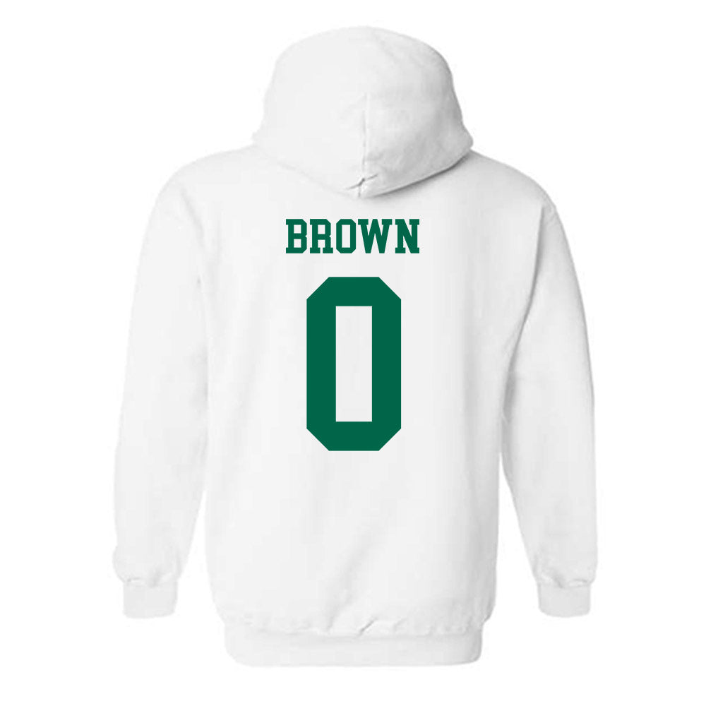 USF - NCAA Men's Basketball : Xavier Brown - Classic Shersey Hooded Sweatshirt-1