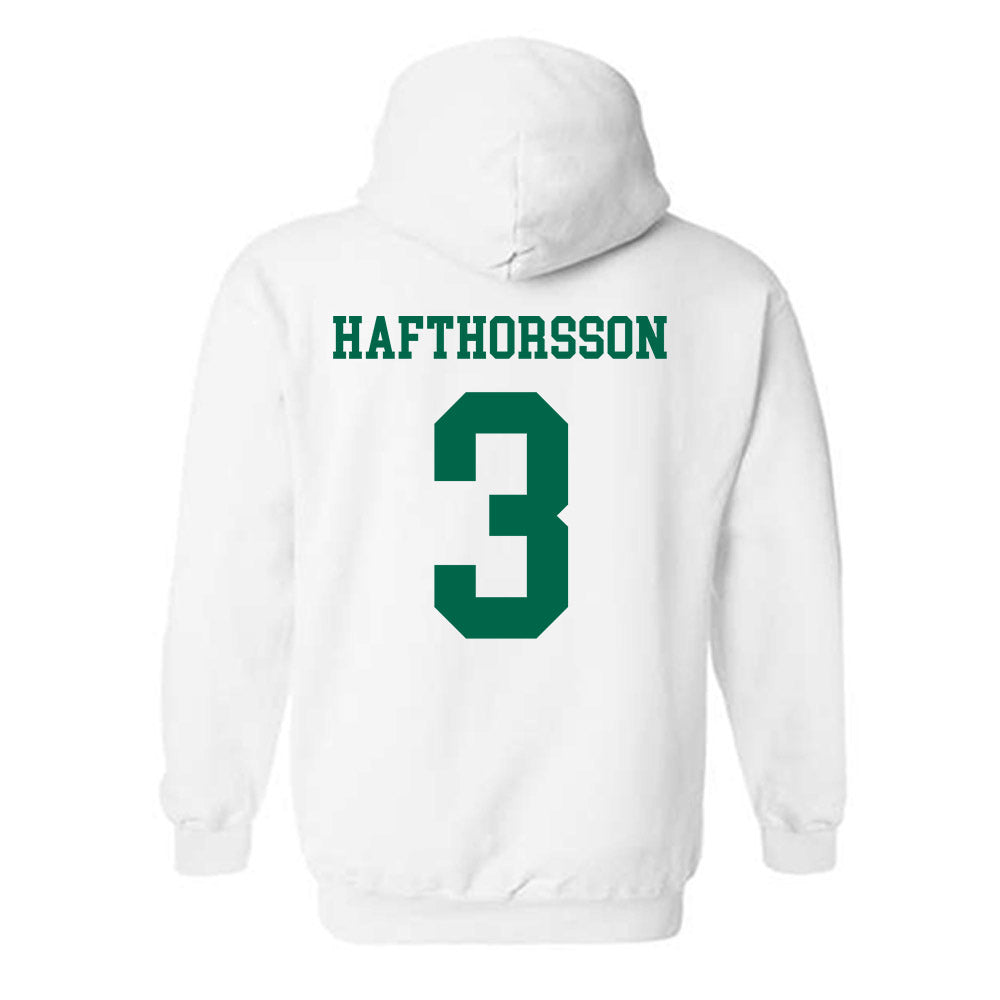  - NCAA Men's Soccer : Dagur Hafthorsson - Classic Shersey Hooded Sweatshirt-1