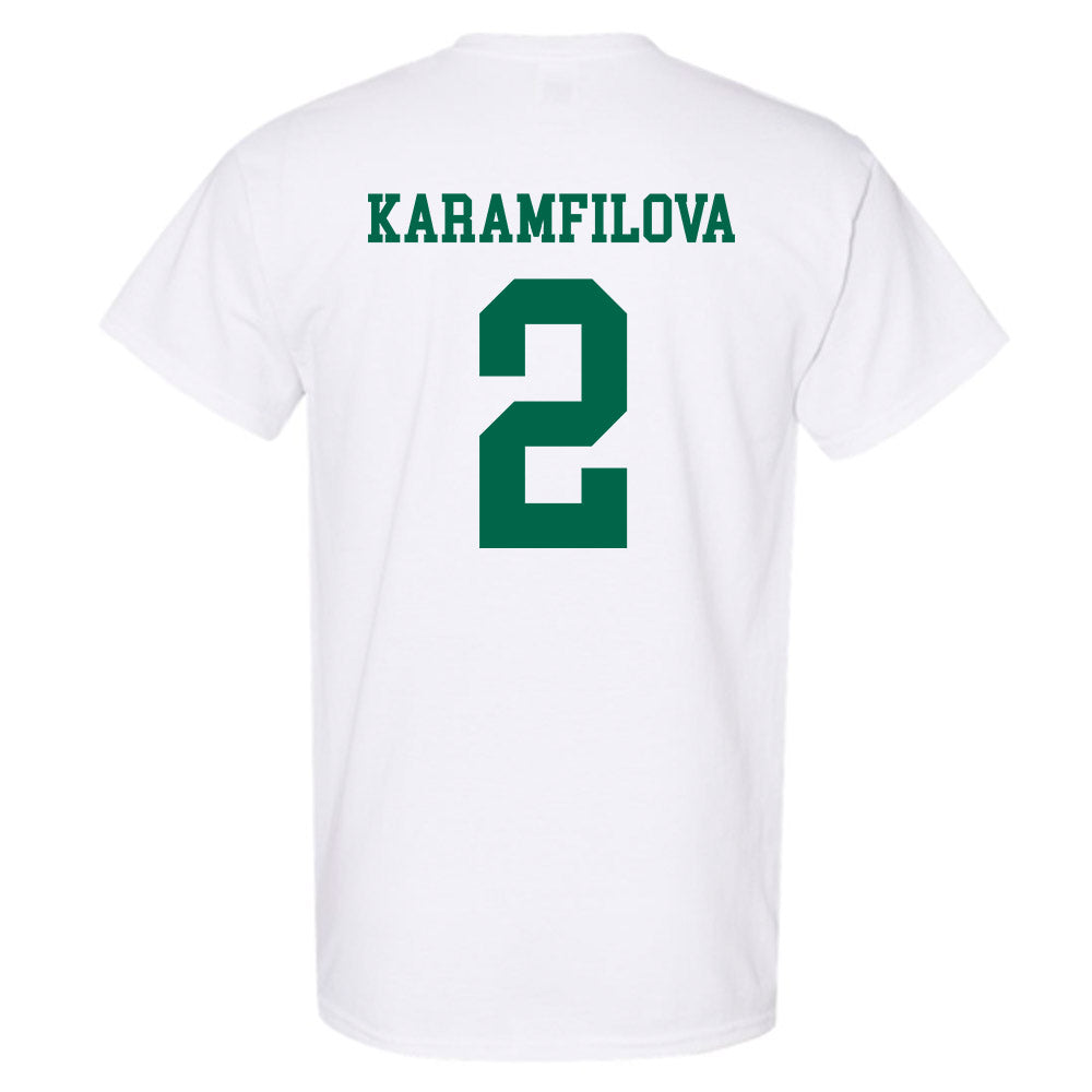 USF - NCAA Women's Basketball : Yana Karamfilova - Classic Shersey T-Shirt-1