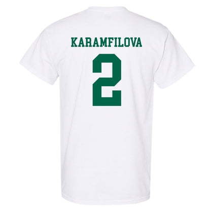 USF - NCAA Women's Basketball : Yana Karamfilova - Classic Shersey T-Shirt-1