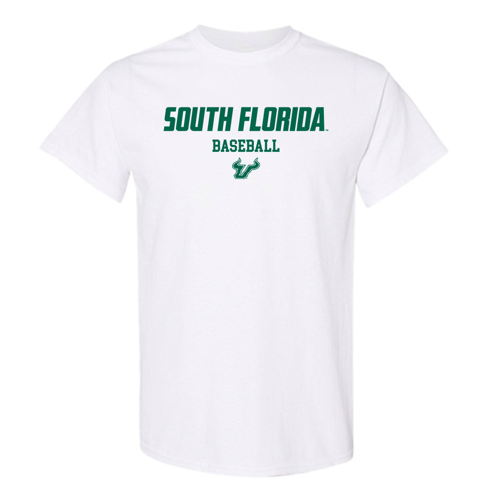 USF - NCAA Baseball : Eli Thomas - Classic Shersey T-Shirt-0
