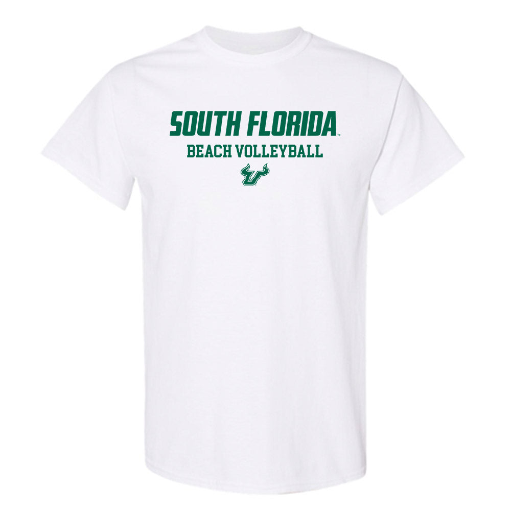 USF - NCAA Beach Volleyball : Sam Crosby - Classic Shersey T-Shirt-0