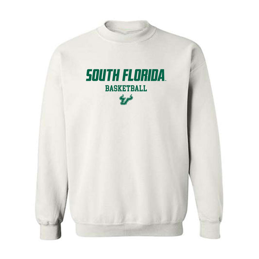 USF - NCAA Men's Basketball : Josh Omojafo - Classic Shersey Crewneck Sweatshirt-0