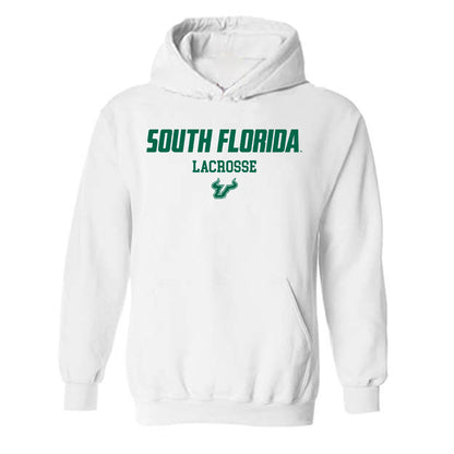USF - NCAA Women's Lacrosse : Elle Traz - Classic Shersey Hooded Sweatshirt-0