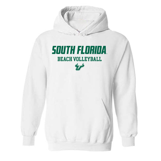 USF - NCAA Beach Volleyball : Julia Panko - Classic Shersey Hooded Sweatshirt-0