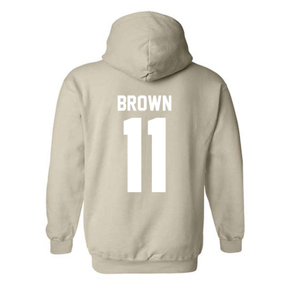 USF - NCAA Men's Basketball : CJ Brown - Classic Shersey Hooded Sweatshirt