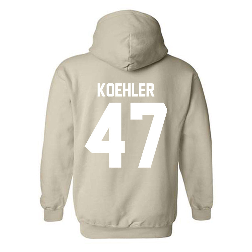 USF - NCAA Baseball : Evan Koehler - Classic Shersey Hooded Sweatshirt-1