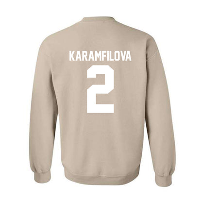 USF - NCAA Women's Basketball : Yana Karamfilova - Classic Shersey Crewneck Sweatshirt-1