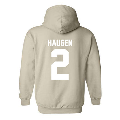 USF - NCAA Men's Soccer : Mathis Haugen - Classic Shersey Hooded Sweatshirt-1