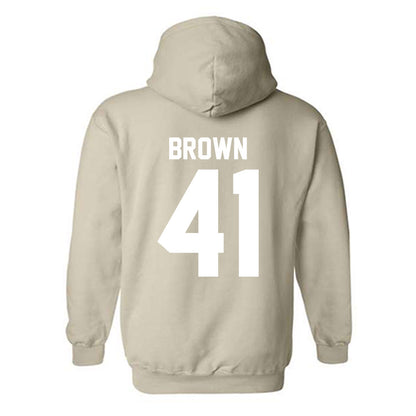 USF - NCAA Football : George Brown - Classic Shersey Hooded Sweatshirt