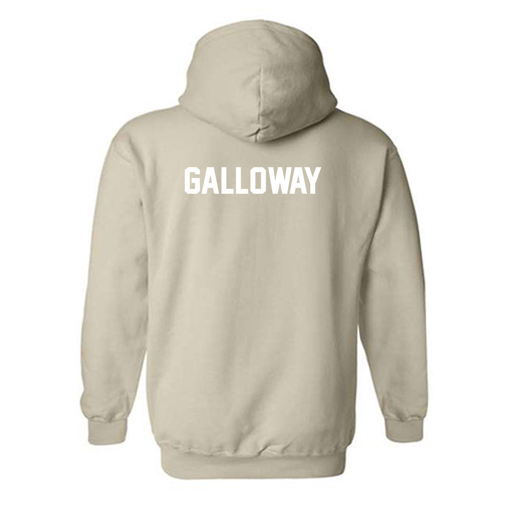  - NCAA Women's Track & Field : Ella Galloway - Classic Shersey Hooded Sweatshirt-1