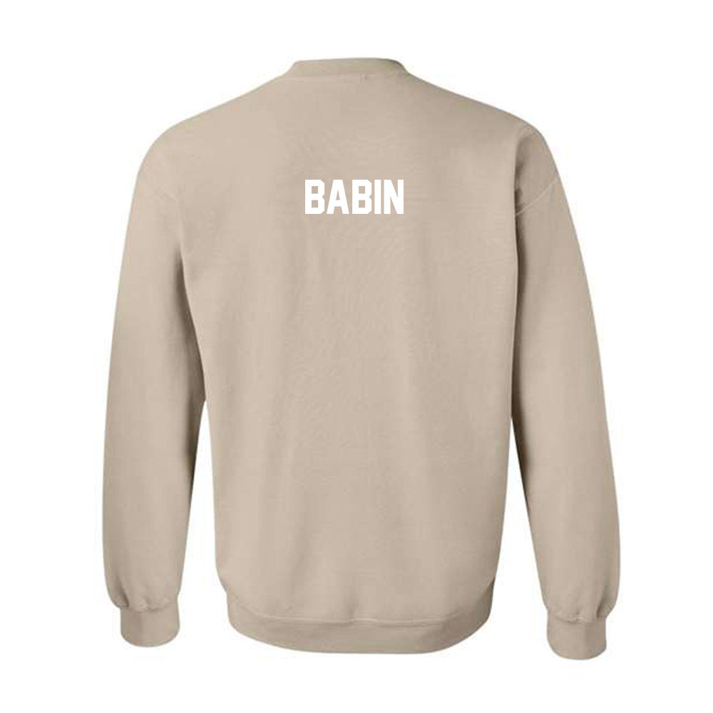  - NCAA Men's Track & Field : Kobe Babin - Classic Shersey Crewneck Sweatshirt-1