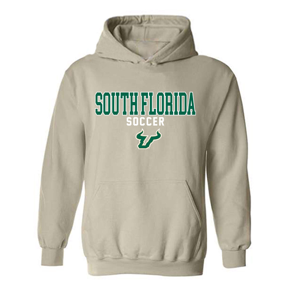 USF - NCAA Men's Soccer : Kyle Hunnicutt - Classic Shersey Hooded Sweatshirt-0