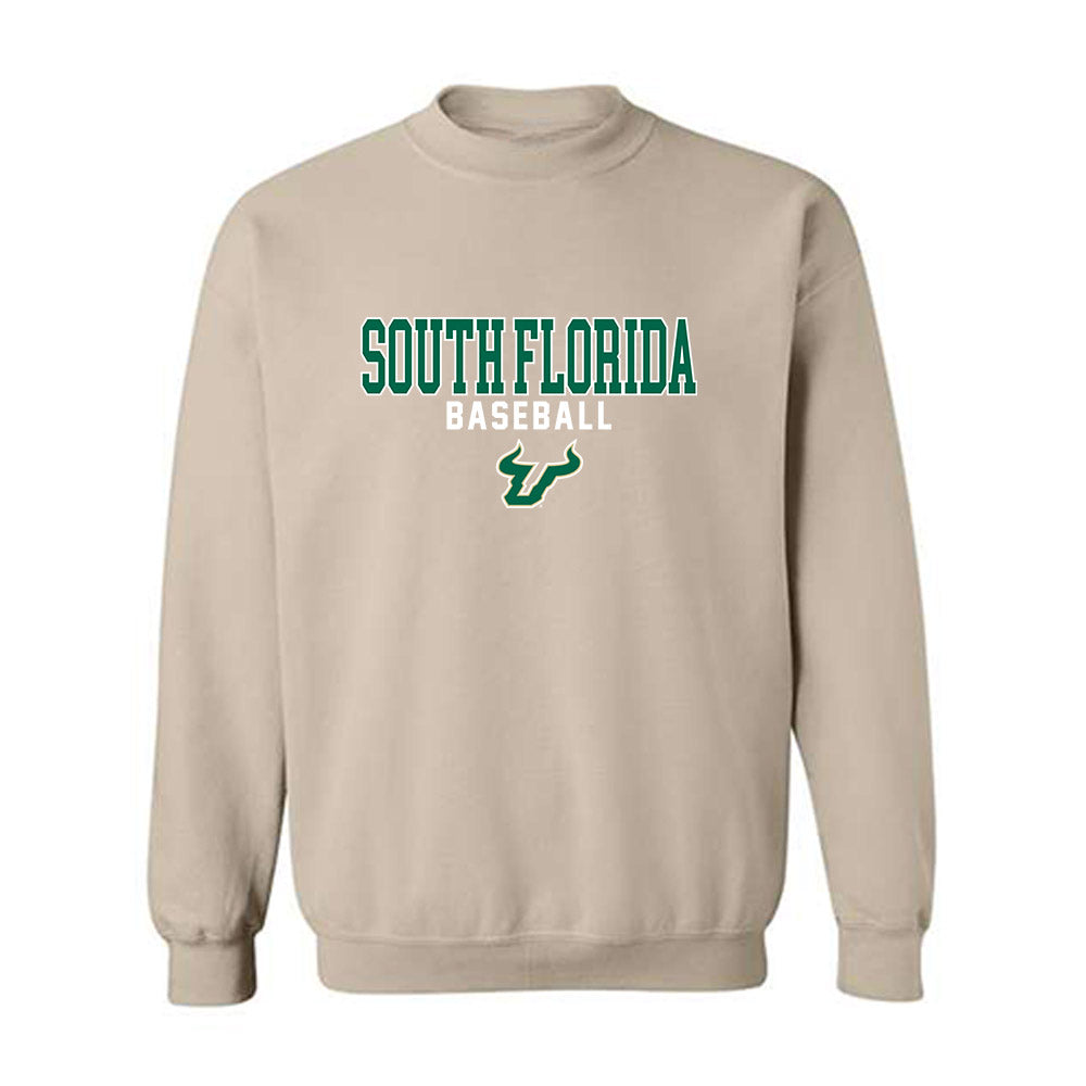 USF - NCAA Baseball : Matthew Counts - Classic Shersey Crewneck Sweatshirt-0