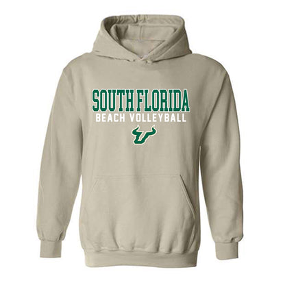 USF - NCAA Beach Volleyball : Josephine Sek - Classic Shersey Hooded Sweatshirt-0