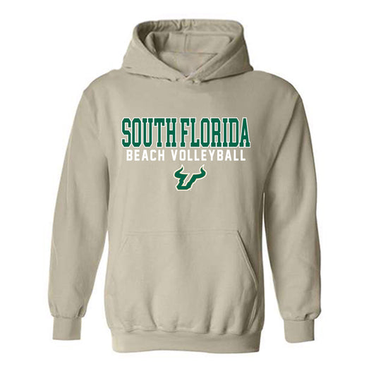 USF - NCAA Beach Volleyball : Josephine Sek - Classic Shersey Hooded Sweatshirt-0